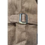 Jones New York  women's‎ 14 Chocolate Brown linen jacket 3/4 Sleeve 100% Linen Photo 1