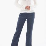 Chloé Chloe CASHMERE-BLEND SHEER SWEATER WITH DETAILED STITCHWORK AND FLARED SLEEVES Photo 4