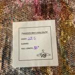 Moa Moa Vintage  Sequin Pattern Scoop Neck Tank Top Pulllover Dressy Tee Size 3X Photo 6