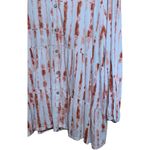 New Directions Shirt Womens 2X Multicolor Tie Dye Print Button Up Tunic Top Photo 3