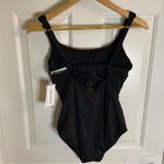 Jantzen NEW Black One Piece Swimsuit Size 6 support tummy control underwire sexy Photo 3