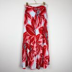 Farm Rio Farm Rio Azalea Maxi Skirt Floral Blue Red Pink Size Small Photo 7
