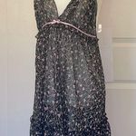 Oscar de la Renta Vintage  Pink Label Sheer Nightie Medium Photo 0