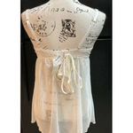 Jessica Simpson  Women’s Sheer Padded Babydoll With Thong L NWTS Photo 2