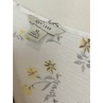 Cato C EST 1946 Top Womens Large Floral V Neck Wrap Surplice Bell Blouse Photo 3