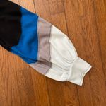 We The Free Free People  Winter Sun Henley Top – Black/Blue/Grey/White Medium Photo 6