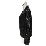 Free People NWOT movement X FP Luxe Satin Bomber Jacket Olive Green XL Photo 1