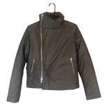 Adidas Black Side Zipper Puffer Jacket Women Sz XS Photo 0