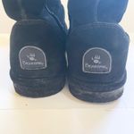 BEARPAW Elle Tall Winter Boots Suede Sheepskin Lined Black Womens 9 Warm Cozy Photo 7