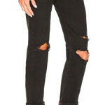 We The Free Free People‎ x  Bren Boyfriend Jeans Black Size 31 Photo 0