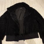 ZARA Black Teddy Jacket Photo 0