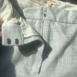 Rebecca Taylor  Straight Leg High Waist Grey Pants Size 4 Photo 8