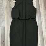 Alex Marie  Olive green sleeveless dress sz small Photo 6