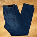 Tahari  Plus Stretch Straight Leg Dark Rinse Jeans Size 38 Photo 0