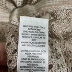 White House | Black Market WHBM Open Front Metallic Knit Long Duster Cardigan Sweater M Long Sleeve Photo 8