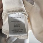 Kenar Womens Top--off-white/gray/black‎ patterned silky tunic sleeveless Size M Photo 4