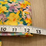 Relleciga Yellow Bikini Multicolored Floral High Waisted Bottoms Small Photo 9