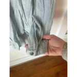 Free People Put Your Back Into It Lace Back Shirt, M Photo 4