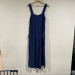 Rachel Pally  Blue Linen Alda Jumpsuit Size small Photo 1