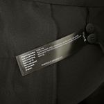 Eileen Fisher  Silk Georgette Crepe Black Pants Pockets Tapered Ankle Large NWT Photo 12