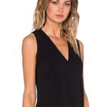 ALC Frank new A.L.C. ALC ♥︎ Cutaway Hem Contrast V Neck Tank Top ♥︎ Black White ♥︎ Size 8 Photo 11