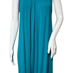 Umgee  Dress Women Small Turquoise Blue Mini Shift Crochet Tank‎ Dress Summer Photo 0