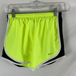 Nike  Dri Fit Bright Yellow Lined Athletic Shorts Size Small Photo 0