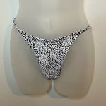 SheIn Black White Dalmatian Print Two Piece Bikini Size Medium Photo 6
