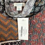 Sundance NWT  Boho Patchwork Melody Top Cotton Modal Size Large Photo 5