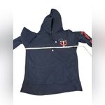 PINK - Victoria's Secret Victorias Secret PINK‎ Minnesota Twins MLB pullover hoodie navy blue size M Photo 8