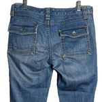 Banana Republic Jeans Womens 6 Crop Blue Fading Whiskering Everyday Basic Casual Photo 3
