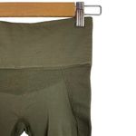 Alala  Essential Seamless Tight Leggings Ribbed and Perforated Size S Army Green Photo 6