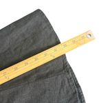 A New Day Black Mini Dress Open Back Size M Linen Blend Flowy Strappy NEW Photo 12