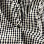 The Limited Blue Gingham Blazer J. Crew Photo 1