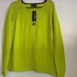 Ralph Lauren  womens Bright Yellow Crewneck Sweater Photo 1