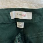 Skinny Girl  Hunter Green Jeans Sz32/14 Photo 4