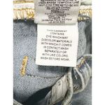 Free People Frayed Hem Distressed Mid Rise Skinny Jeans Blue Stonewash Size 24 Photo 4