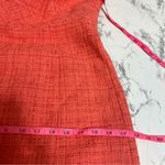 Trina Turk NWT  metallic tweed sheath dress coral Sz 2 Photo 4