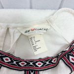 H&M COACHELLA White Sleeveless Ruffled Tank Top Cotton Size 4 Photo 6