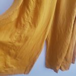 Free People  Wide Leg Bohemian Yellow Halter Jumpsuit Photo 5