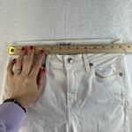 AGOLDE  Sz 25 Sophie Cropped Jeans White Exclusive Mid Rise Denim Stretch Women’s Photo 12