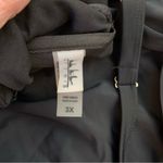 Nicole Miller  Women's Ruffle Tier Tankini Swimsuit Top Bottoms Black 3X Rtl $196 Photo 4