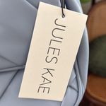 NWT Jules Kae Charlie Periwinkle Quilted Vegan Leather Chain Strap Shoulder Bag Photo 3