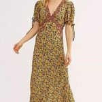 Free People | Modly in Love Retro Floral Embroidered Maxi Dress XS Photo 10