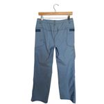 Athleta  Hiking Pants Women’s Size 8 Blue Brown Stitching Casual Outdoor Active Photo 2