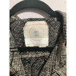 Anthropologie Hei Hei Nova Romper Button Front Tan Black Gauze Rayon Photo 5