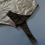 Victoria's Secret Women’s Victoria’s Secret VS Sport Metallic Bodysuit Sz S Small Photo 7