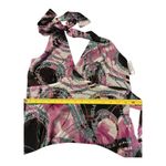 JustFab Pink and Black Halter Dress New size L (runs one size smaller, Size M) Photo 8