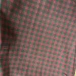 J Jill Ponte Slim Leg Burgundy Checkered Pants Red Size undefined Photo 7