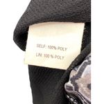 Voom By Joy Han Grey Blue Black Bell Sleeve Crochet Women's Med Dress Lagenlook Photo 5